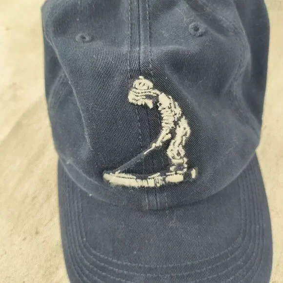 Pinehurst Golf Club Black Embroidered Men's Adjustable Cap 47 Brand New W/Tags - Picture 2 of 7